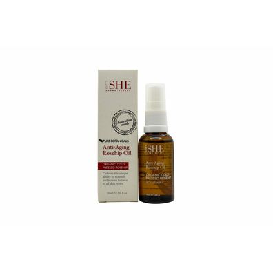 OM She Aromatherapy Anti Aging Rosehip Oil 30ml