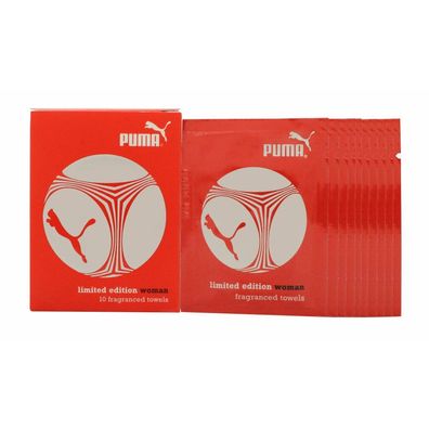 Puma Limited Edition Woman Parfumierte Tücher 10 x 3ml