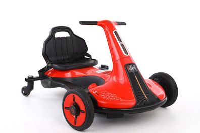 Kinder Elektroauto "Drift-Cart" mit 12V - 2x45W Motoren mit Musik - Elektro Go-K