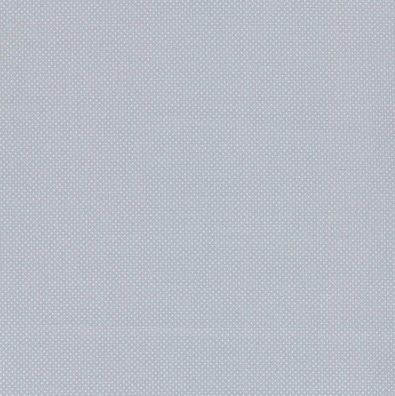Westfalenstoffe Baumwolle hellblau kleine weiße Punkte 25cm x 150cm Weimar Cardiff