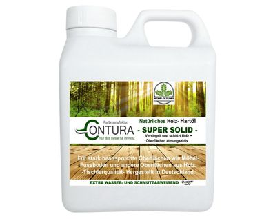 Contura Premium Arbeitsplattenöl Hartöl Holzöl Holzschutz Möbelöl Pflegeöl