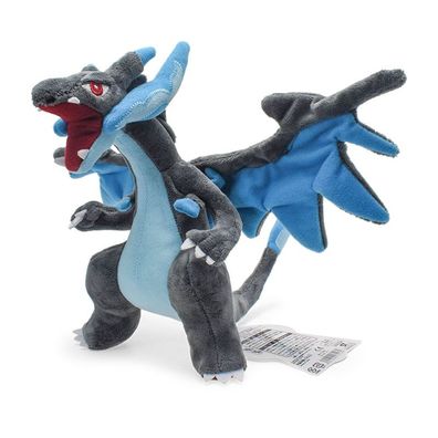 21-25cm Funny Pokémon Stofftier Puppe Evolution Charizard Plüschtier Doll Blau