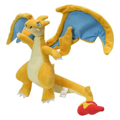 21-25cm Funny Pokémon Stofftier Puppe Evolution Charizard Plüschtier Doll Gelb01