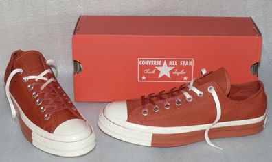Converse 161672C CHUCK 70 OX Canvas Schuhe Sneaker Boots 42,5 Terracota Red Crem