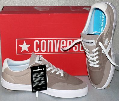 Converse 164059C Courtlandt OX Canvas Schuhe Sneaker Boots 44 47,5 Papyrus Weiß