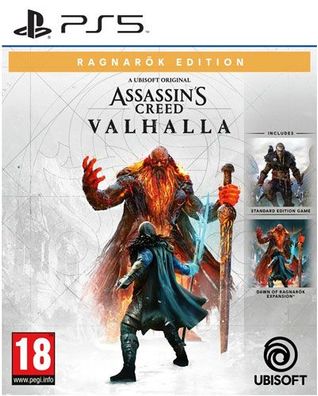 AC Valhalla Ragnarök Edition PS-5 AT Assassins Creed + Ragnarök Erweiterung