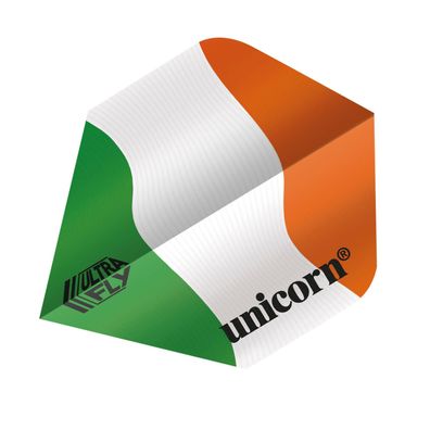 Unicorn Ultra Fly 100 Ireland Flag Flights / Verpackungseinheit 12 / Plus