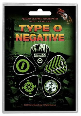 Type O Negative World Coming Down Plektrum Set- NEU & Official!