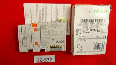 750-432 Wago 4-Kanal Digital Eingangsklemme NEU&OVP