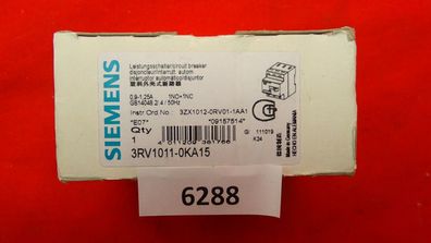 Siemens SIRIUS 3RV1011-0KA15 3RV1 011-0KA15 E-Stand: 07 -unused/ OVP-