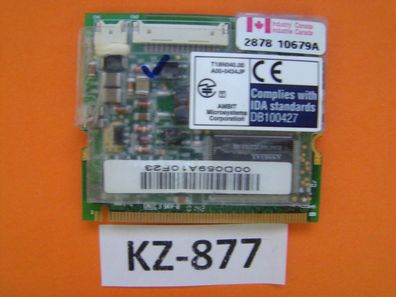 HP AMBIT MODEM LAN T18N040.00 mini PCI CARD pavilion omnibook laptop 5310#KZ-877