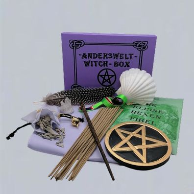 Witch Box Starterset Erstausstattung Hexenkästchen Ritualset Magieset