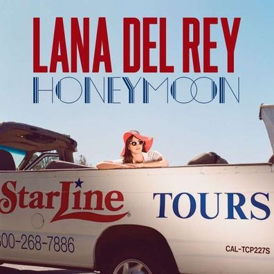 Lana Del Rey: Honeymoon (Black Vinyl) - Vertigo Be 4750768 - (Vinyl / Pop (Vinyl))