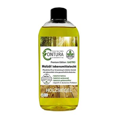Contura Premium Lebensmittelecht Arbeitsplattenöl Holzöl Naturöl Pflegeöl