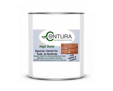 Contura Teaköl Spezial Hartöl für Teak & Hartholz Yachtöl Holzschutz UV Schutz