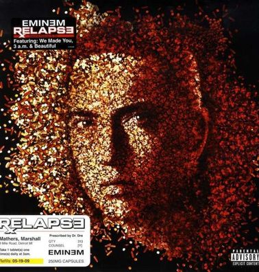 Eminem: Relapse - Interscope 2705638 - (Vinyl / Allgemein (Vinyl))