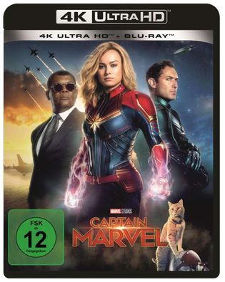 Captain Marvel (UHD + BR) 2Disc Min: 129DD5.1WS 4K-Ultra * ersetzt LE - Disney - ...