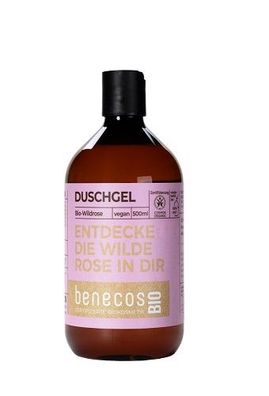 Benecos Duschgel Wildrose - Entdecke die wilde Rose in dir