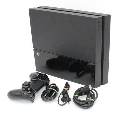 SONY PS4 PlayStation 4 Konsole 500 GB Inkl Original Controller . CUH-1004A gebraucht