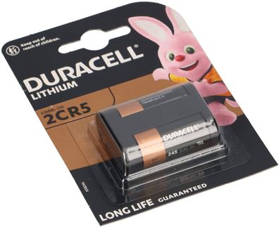 Duracell Photobatterie 2CR5 Ultra Lithium 6V 1400mAh