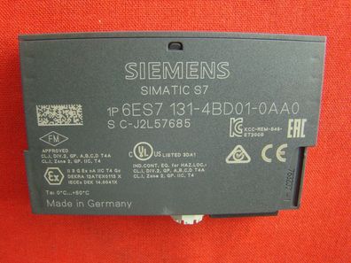 SPS-Erweiterungsmodul Siemens ET200S 6ES7131-4BD01-0AA0 24 V/ DC