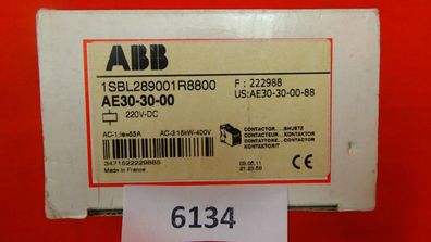 ABB AE30-30-00 220V-DC 1SBL289001R8800 - NEW OVP