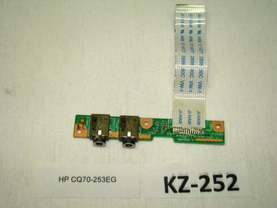 HP CQ70-253EG Soundkarte Platine Anschluss #KZ-252