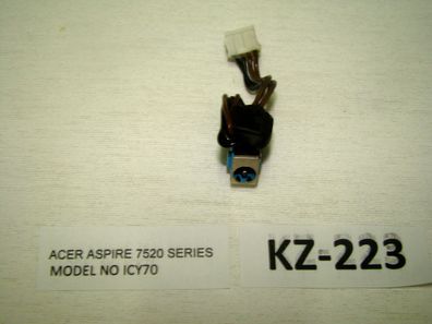 Acer Aspire 7520 Interne Netzanschluß Buchse #Kz-223