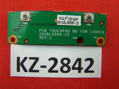 Fujitsu Siemens Amilo 2510 PA Touchpad-Knöpfe Maus Platine #KZ-2842