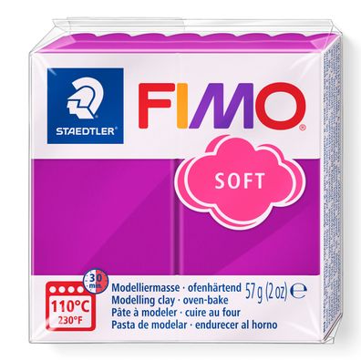 Modelliermasse FIMO soft purpurviolet