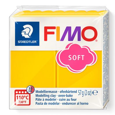 Modelliermasse FIMO soft sonnengelb