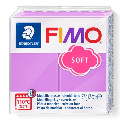Modelliermasse FIMO soft lavendel