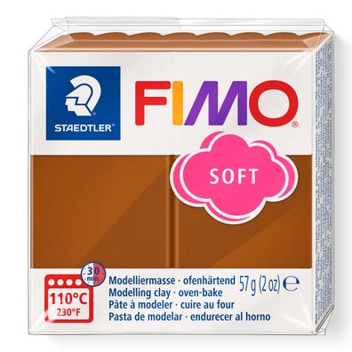 Modelliermasse FIMO soft caramel