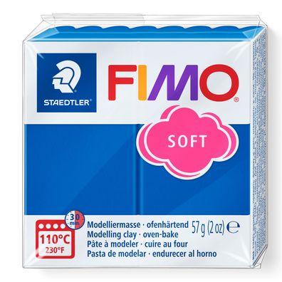 Modelliermasse FIMO soft pazifikblau
