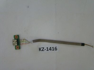 Toshiba Satellite L350D-206 USB Board Platine #KZ-1416