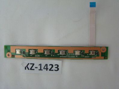 Toshiba Satellite L350-24U Media Panel Platine Board #KZ-1423