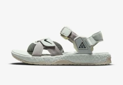 Nike ACG Air Deschutz + Sandalen Größe 36 Creme ll black Unisex Damen Kinder Slipper