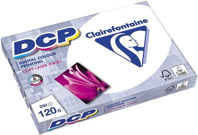 Clairefontaine DCP digital color printing 120g/ m² DIN-A4 250 Blatt
