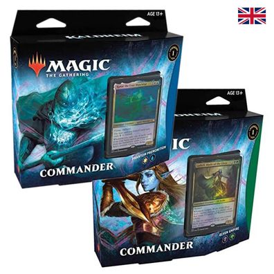 MTG Magic the Gathering - Kaldheim Commander Deck Bundle - Elven Empire + Phantom ...