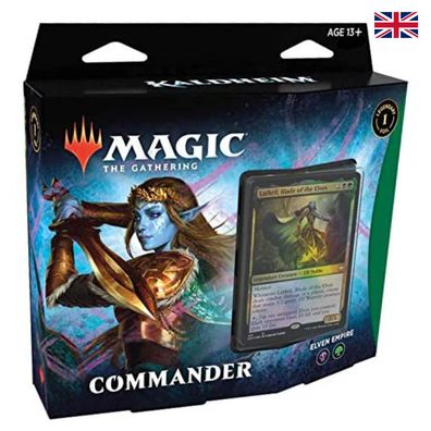 MTG Magic the Gathering - Kaldheim Commander Deck - Elven Empire - 1 Deck - Englisch