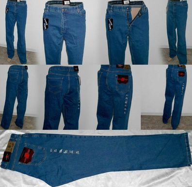 Life Line Classic 63129618 Cactus Stretch Jeans Blue Stone Wash W 40 44 L 32 36