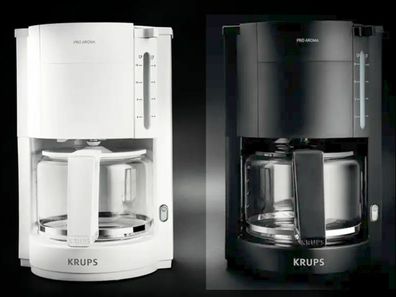 Krups F30901 Kaffeemaschine Pro Aroma Glaskanne 1,25l 1150W Autooff Warmplatte W