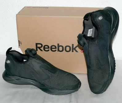 Reebok CN5577 PUMP Supreme Flexweave Ultra SLIP-ON Schuhe Sneaker 40 47 Schwarz