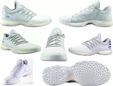 Adidas B39495 Harden VOL 1 PK Sport Basketball Schuhe Boots 50 bis 55 Weiß Natur