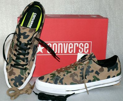 Converse 151385C ONE STAR PRO OX Leder Schuhe Sneaker Boots 43 46 Militär Color