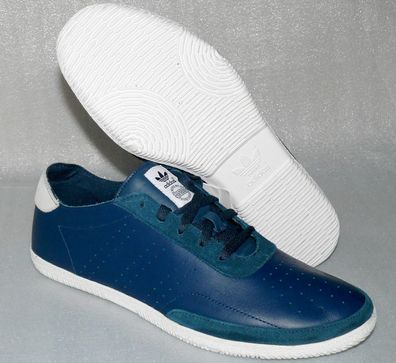 Adidas Q20200 Plimsole 3 LEA Leder Schuhe Ortholite Lauf Sneaker 46 46 2/3 Navy