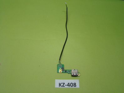 HP Pavilion DV9700 USB-Kabel mit Anschluss, Platine Board #KZ-408