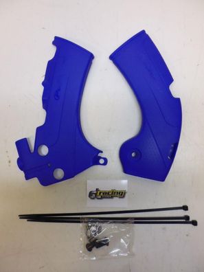 Rahmenschutz Rahmenprotektor Motorschutz frame für Yamaha Yzf Yz250f Yz450f blau