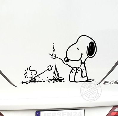 22 Aufkleber Snoopy Charly Woodstock Herzen in Wunschfarbe Set G2 Geschenk Tipp 