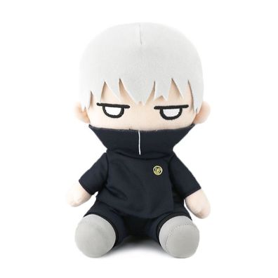 25cm Stofftier Puppe Jujutsu Kaisen Bohnenauge Toge Inumaki Plüschtier Schwarz